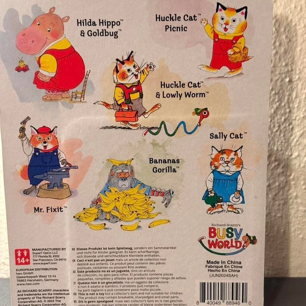 Huckle Cat Picnic ReAction Figure